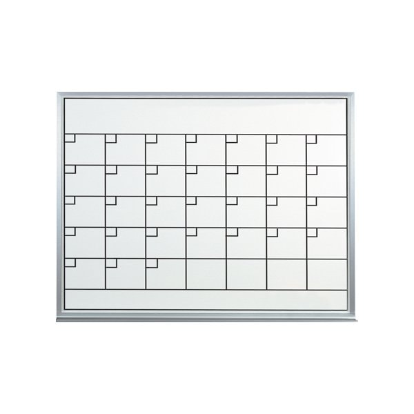 Bsc Preferred 3 x 2' Dry Erase Calendar - 1 Month BCALA3624 - main